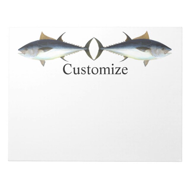Bigeye Tuna Style Thunder_Cove Notizblock (Vorderseite)