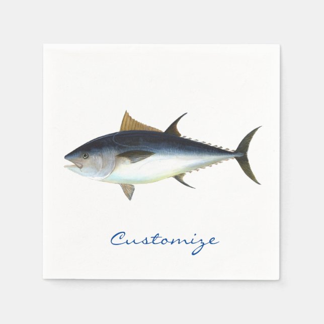 Bigeye Tuna Style Thunder_Cove Serviette (Vorderseite)