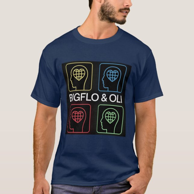 BIGFLO OLI Retro T-Shirt (Vorderseite)