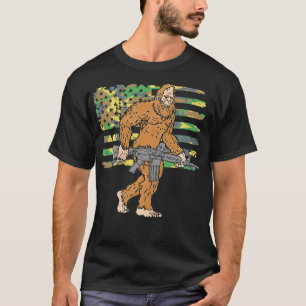 Bigfoot 2. Änderung Recht auf Bear Arms Gun Camou T-Shirt