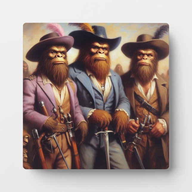 Bigfoot 3 Musketeers Fotoplatte (Vorderseite)
