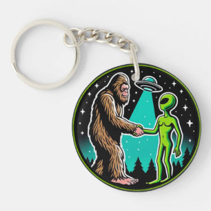 Bigfoot Alien Alliance - Funny Scifi Cryptid
