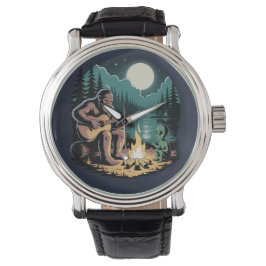 Bigfoot-Alien-UFO-Kryptid-Übernatürliche Begegnung Armbanduhr