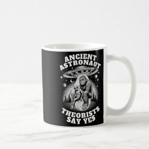 Bigfoot Alien und Ufo I Ancient Astronauten Theori Kaffeetasse