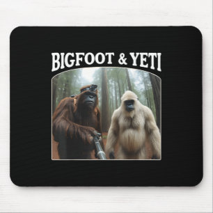 Bigfoot & Yeti Lustige Sasquatch Bigfoot Vlogs Mousepad