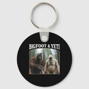 Bigfoot & Yeti Lustige Sasquatch Bigfoot Vlogs Schlüsselanhänger