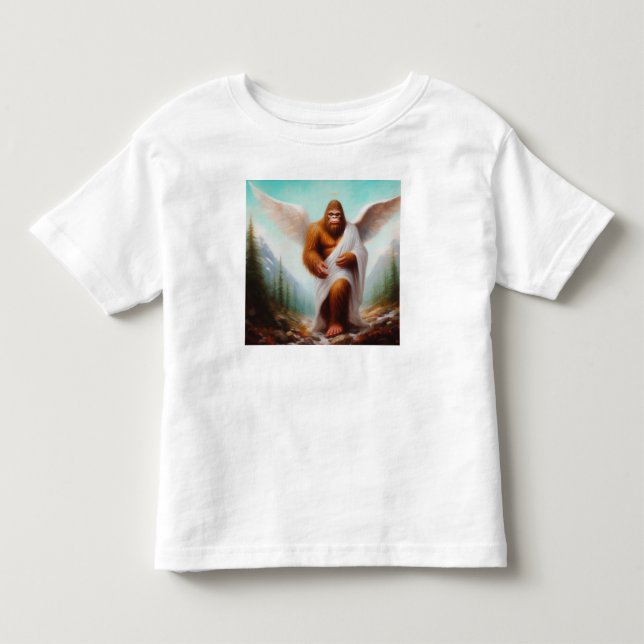 Bigfoot Angel Kleinkind T-shirt (Vorderseite)