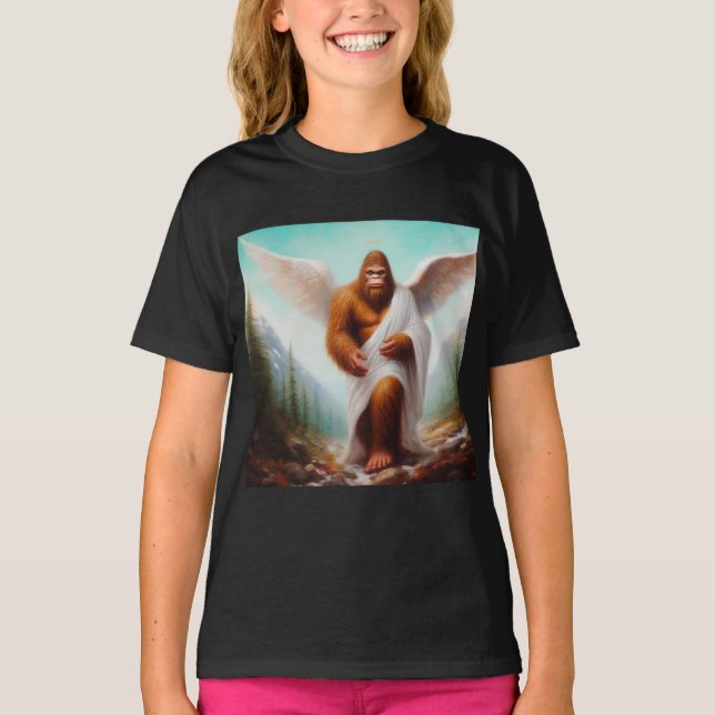 Bigfoot Angel T-Shirt (Vorderseite)