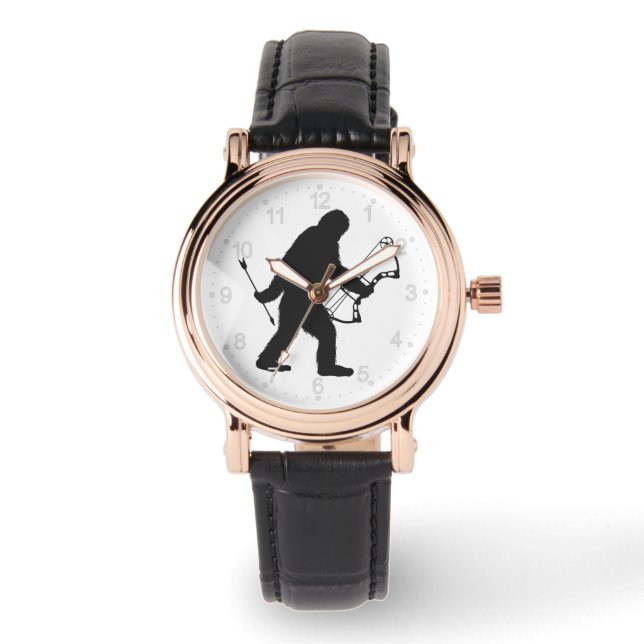 Bigfoot Archer Silhouette Armbanduhr (Vorderseite)