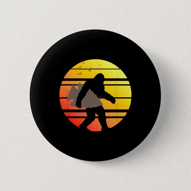 Bigfoot Arrowhead Junting Indian Arrowhead Collect Button (Vorderseite)
