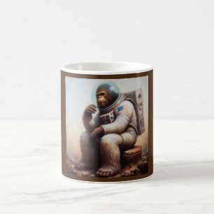 Bigfoot Astronaut Kaffeetasse