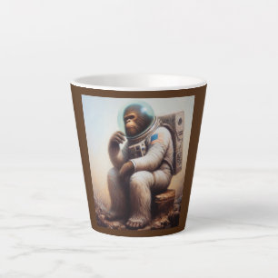Bigfoot Astronaut Milchtasse