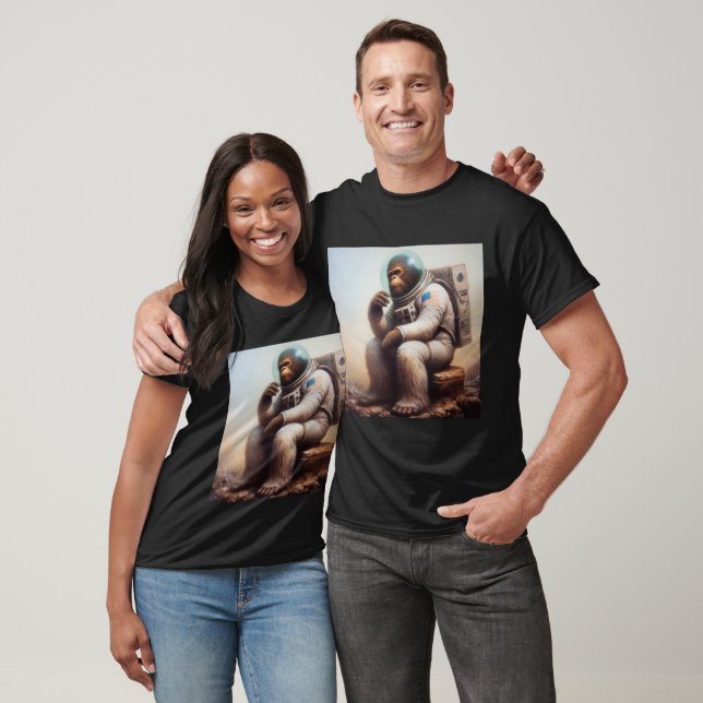 Bigfoot Astronaut T-Shirt (Unisex)