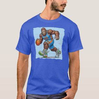 Bigfoot Basketball. T-Shirt