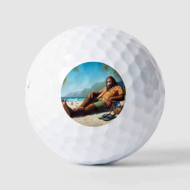 Bigfoot Beach Golfball (Vorderseite)