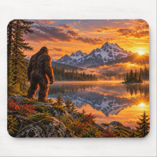 Bigfoot Berg Sonnenuntergang Mauspad