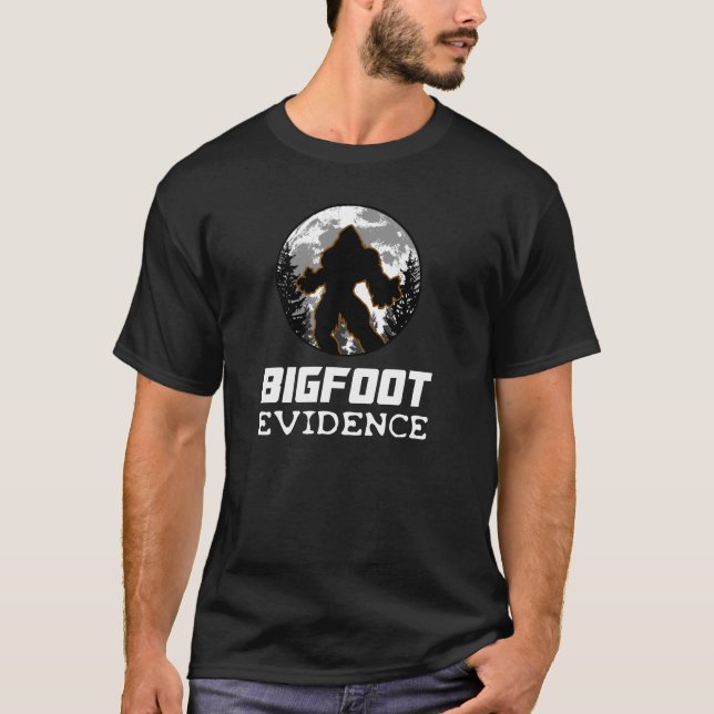 Bigfoot-Beweis T-Shirt (Vorderseite)