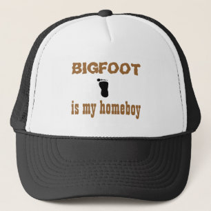 Bigfoot, BIGFOOT, ist mein Homeboy Truckerkappe
