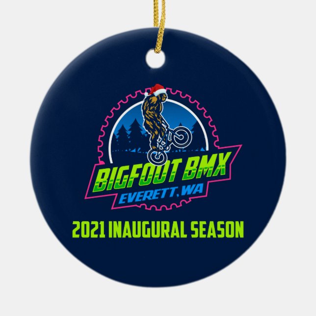 Bigfoot BMX 2021 Tree Ornament (Vorne)