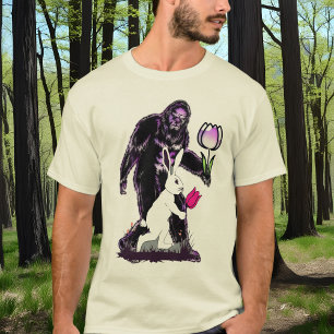Bigfoot & Bunny: Frühjahrsspaziergang mit Tulissen T-Shirt