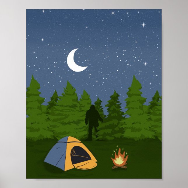 BigFoot Camping  Poster (Vorne)