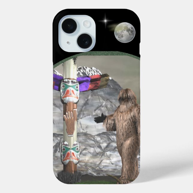 Bigfoot Case-Mate iPhone Hülle (Rückseite)