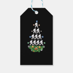 Bigfoot Christmas Tree Sasquatch Santa Lovely Geschenkanhänger