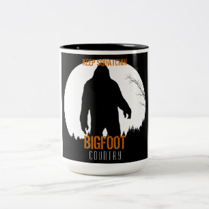 Bigfoot Country Behalt Squatchin Tasse 2