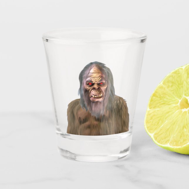 Bigfoot (Creeptid) Schnapsglas (Vorderseite)