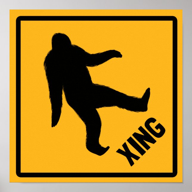 Bigfoot Crossing Poster (Vorne)