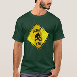 Bigfoot Crossing Sign T - Shirt