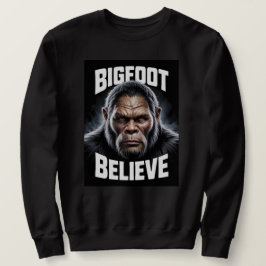 Bigfoot Croyez Cryptid Sweatshirt de ventilateur