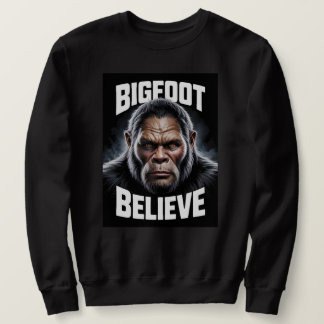 Bigfoot Croyez Cryptid Sweatshirt de ventilateur