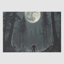 Bigfoot Cryptid Decoupage