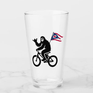 Bigfoot Cycling Ohio Flag Glas