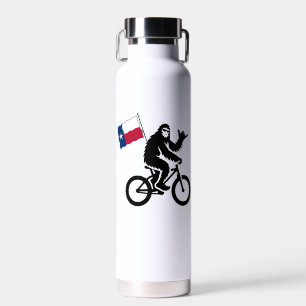 Bigfoot Cycling Texas Flag Trinkflasche