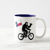 Bigfoot Cycling Texas Flag