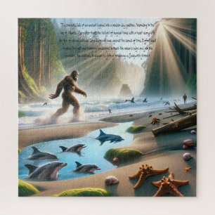 Bigfoot & das Delfin-Gezeitenbecken verlorener Leg