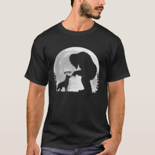 Bigfoot-Deutscher-Schäferhund-Nase Boop T-Shirt