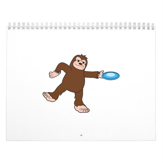 Bigfoot Disk Golf Kalender (Titelbild)