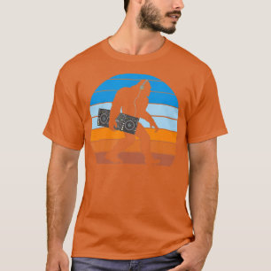 Bigfoot DJ Sasquatch - Funny DJ Graphic T-Shirt