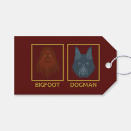 Bigfoot & Dogman-Geschenk-Anhänger Geschenkanhänger