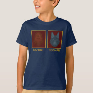 Bigfoot & Dogman Kinder T-Shirt