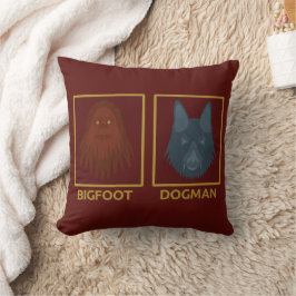 Bigfoot & Dogman Kissen