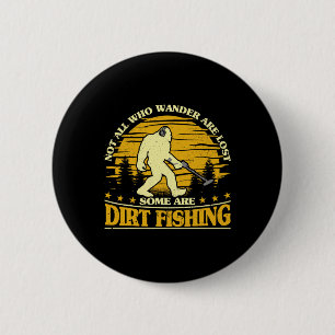 Bigfoot Dreckangeln Metalldetektor Lustiger Metall Button