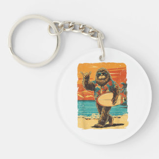 Bigfoot drôle Aloha Hawaïen Surf Tropical Plage de