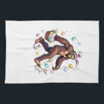 Bigfoot Easter Day Funny Sasquatch Cute Bunny East Geschirrtuch<br><div class="desc">Bigfoot Easter Day Funny Sasquatch Cute Bunny Easter Eggs T-Shirt</div>