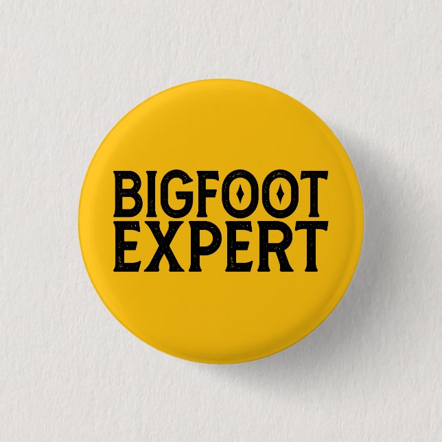 Bigfoot Experte Button (Vorderseite)