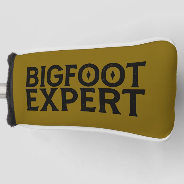 Bigfoot Experte Golf Headcover (Vorderseite)