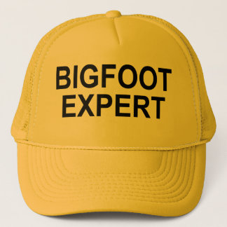"Bigfoot-Experten-" Hut Truckerkappe